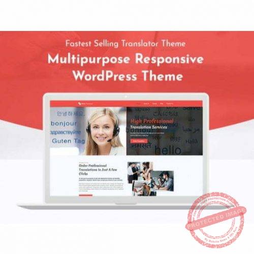 Translation Agency - Wordpress Theme