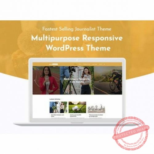 Journalist Portfolio - Wordpress Theme