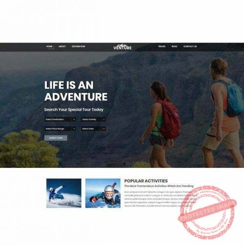 Adventure - HTML Template