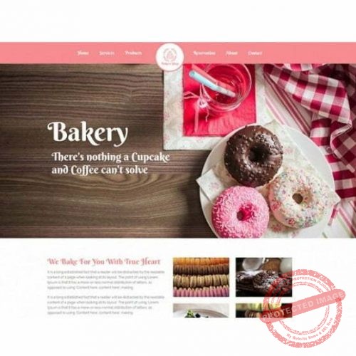 Bakers Shop - HTML Template
