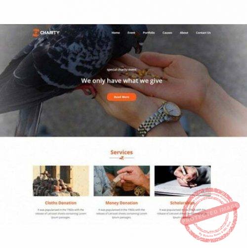 Charity - HTML Template