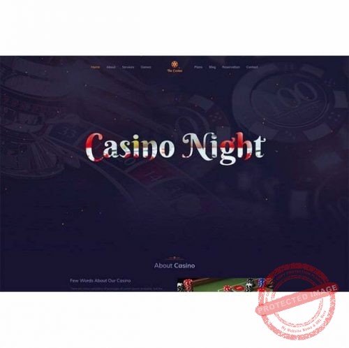 The Casino - HTML Template