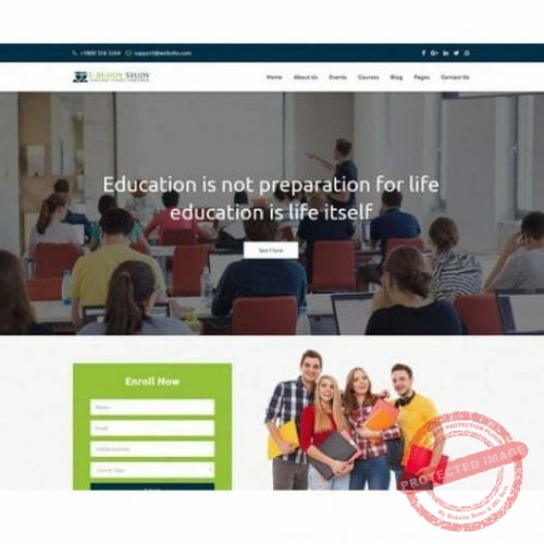 E-Buddy Study - HTML Template