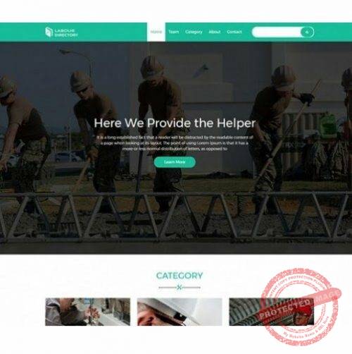 Labour Directory - HTML Template