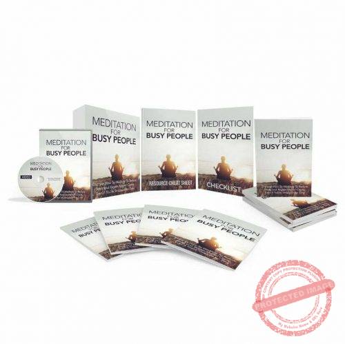 Meditation for Busy People - Video Course with Resell Rights