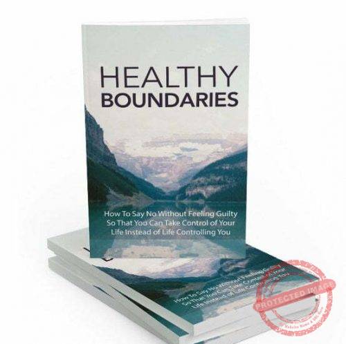 Healthy Boundaries - eBook with Resell Rights