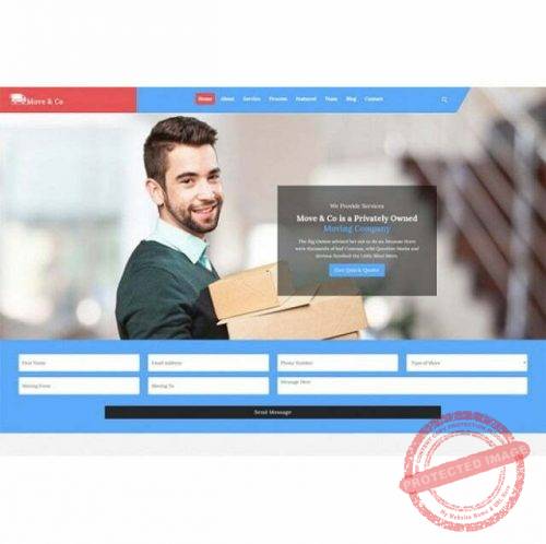 Movers and Packers - HTML Template