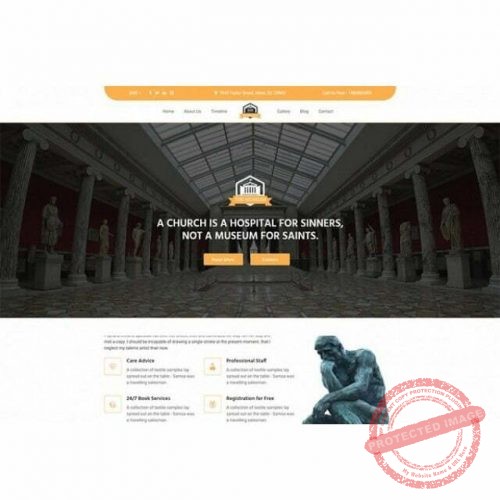 Museum - HTML Template