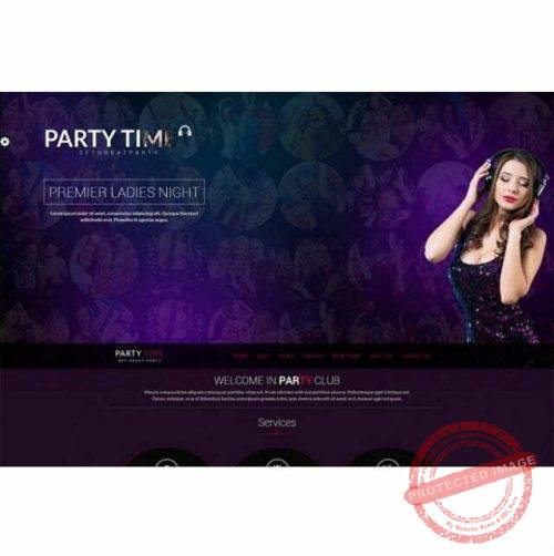 Party Time - HTML Template