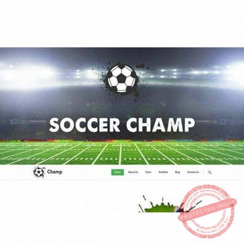Soccer - HTML Template