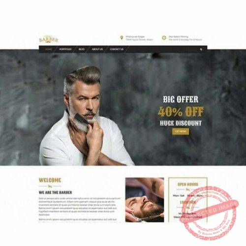 The Barber - HTML Template