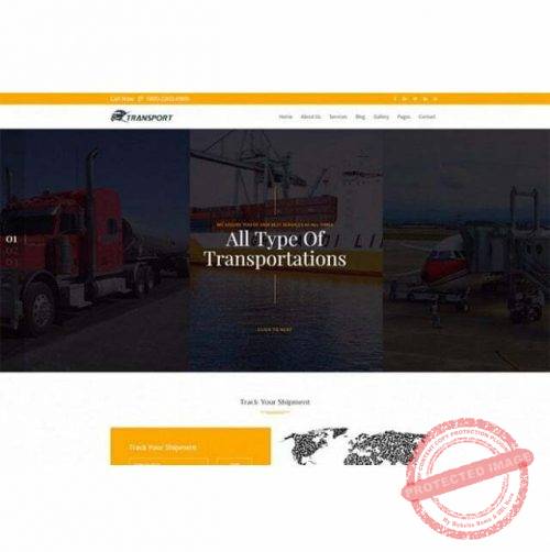 Trust Transportation - HTML Template