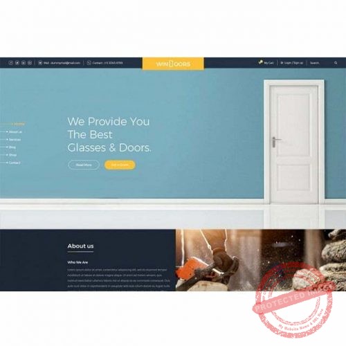 Windoors Website - HTML Template