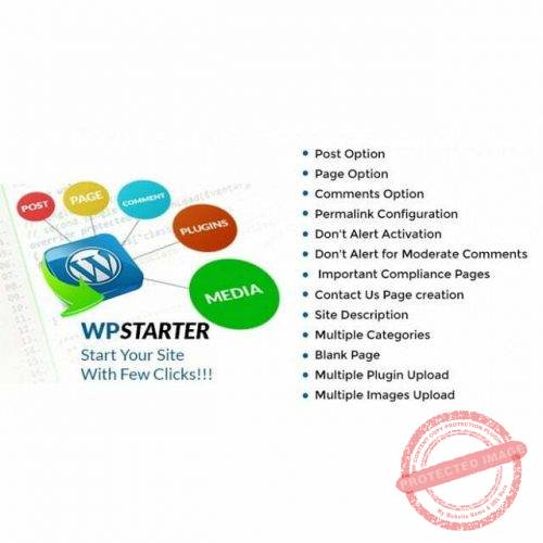 WP Starter - Wordpress Plugin