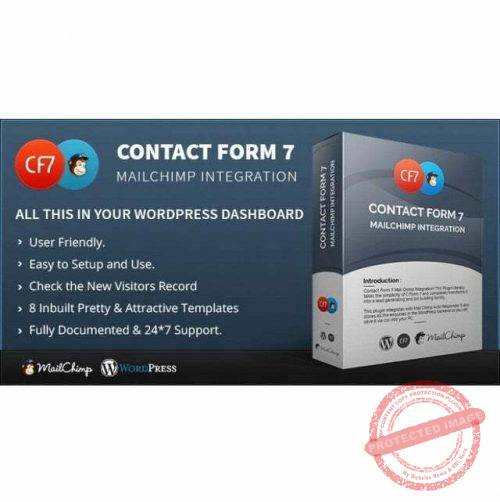 Contact Form 7 Mailchimp Integration - Wordpress Plugin